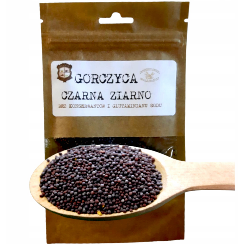 gorczyca czarna ziarno