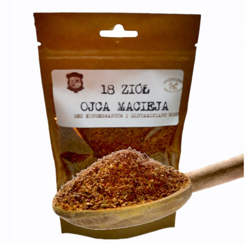 Zestaw Ziół Mieszanka 18-stu Aromatycznych Przypraw Ojca Macieja