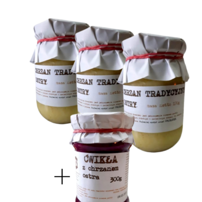 Zestaw wielkanocny Chrzan i ćwikła z chrzanem