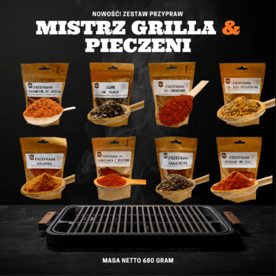 Zestaw przypraw do grilla Mistrz Grilla & Pieczeni Gdanski Spichlerz Smakow