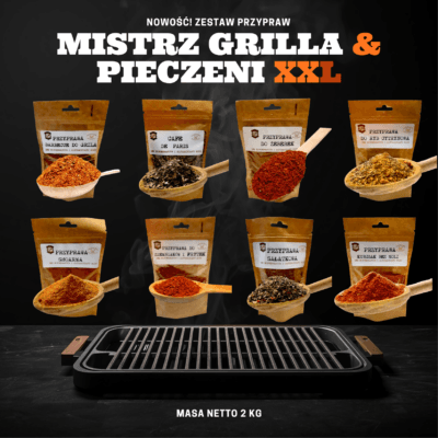 Zestaw przypraw do grilla Mistrz Grilla & Pieczeni XXL Gdanski Spichlerz Smakow