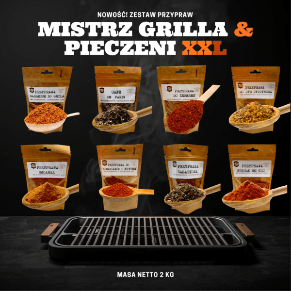 Zestaw przypraw do grilla Mistrz Grilla & Pieczeni XXL Gdanski Spichlerz Smakow