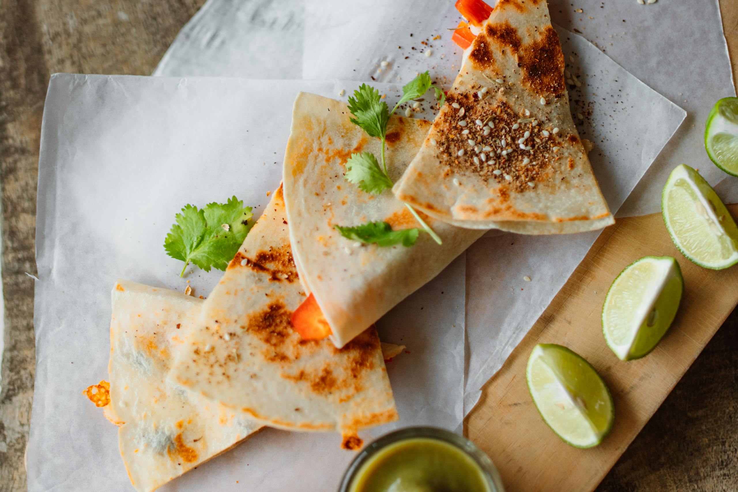 Meksykańska quesadilla z kurczakiem