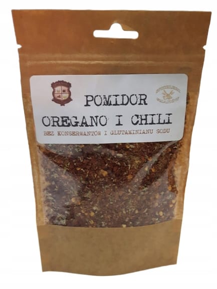 POMIDOR Z OREGANO I CHILI | sklep z przyprawami Gdański Spichlerz Smaków